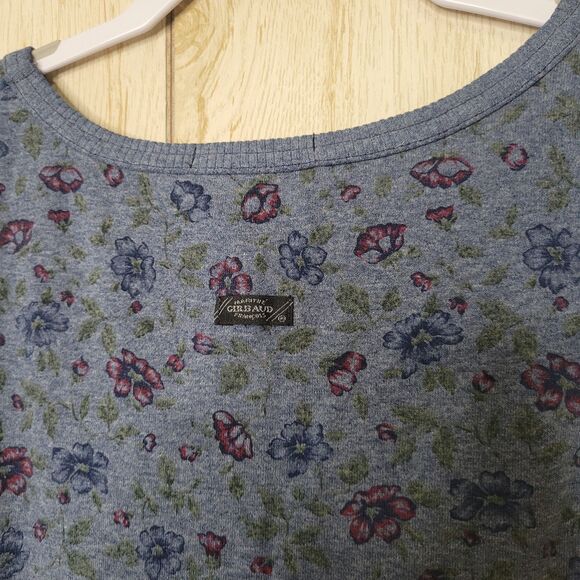 Marithe Francois Girbaud Blue Floral Sleeveless Dress - Picture 4 of 5